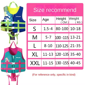 मिंगचन गर्म बिक्री बच्चों के लिए बच्चों की जीवन बनियान जैकेट बच्चों के लिए जीवन जैकेट का पानी खेल - Product Image 2