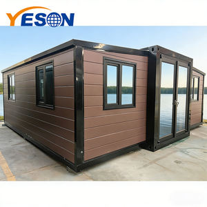 Promotion : <span class=keywords><strong>Maison</strong></span> Conteneur Moderne Préfabriquée de Luxe, Modulaire, Extensible, Pliable, 20 pieds (6 mètres) ou 40 pieds (12 mètres) - Product Image 1