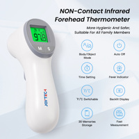 Termometer inframerah Digital non-kontak, pengukur suhu kening tubuh Digital akurasi tinggi harga pabrik