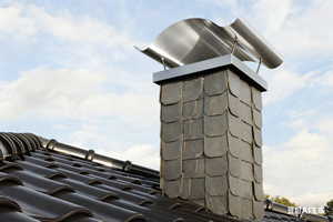 Chapeau <span class=keywords><strong>de</strong></span> cheminée en acier inoxydable fiable et durable pour poêle et foyer, design moderne, installation facile, utilisation polyvalente - Product Image 5