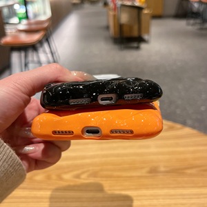 <span class=keywords><strong>Coque</strong></span> antichoc en TPU souple plissée et froissée, effet dégradé 3D brillant effet crème glacée, pour <span class=keywords><strong>iPhone</strong></span> Air 17 16 15 Plus <span class=keywords><strong>14</strong></span> 13 Pro Max - Product Image 4