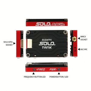VTX de Video de 5.8G, Metálico, 1.6W de Alta Potencia, Micrófono Integrado, Estructura de Disipación de Calor, RC - Product Image 5