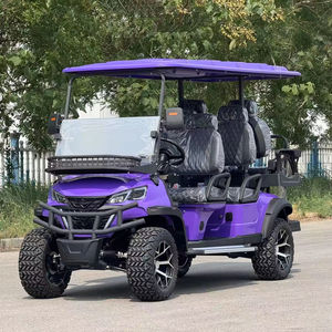 Chine Voiturette de golf électrique 6 places 4 + 2 Buggy de golf à roues tout-terrain - Product Image 1