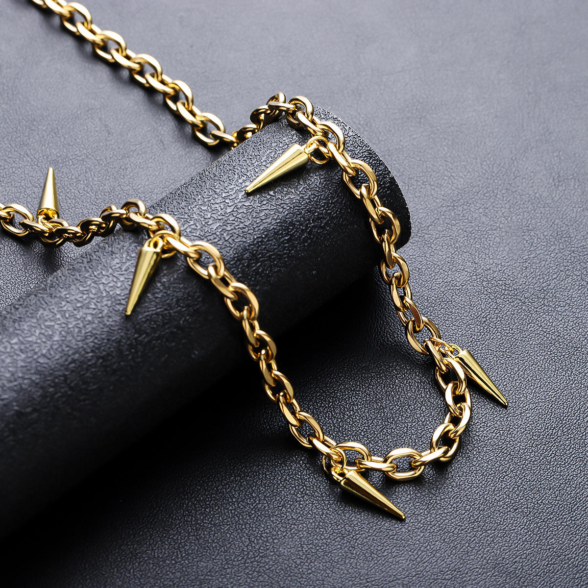 Gold Rivet Necklace