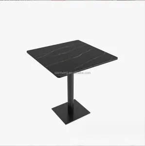 Dining Canoe Coffee Table Industrial 60*60cm Round square