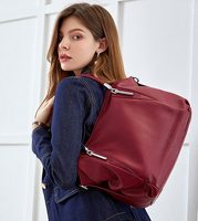 Neue Damen Umhängetasche Mode Einfache Freizeit Leder Weiblich Amerikanisch Einfarbig Große Kapazität Damen handtaschen