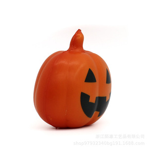 Halloween Pumpkin Stress Relief Toy Plastic Slow <b>Rebound</b> Gift Classic Style Jack O Lantern - Product Image 5