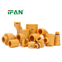 IFAN - Tuyaux et raccords PPR de conception nouvelle, conformes à la norme ISO 15874, pour eau chaude, eau froide et eau pure, tube en plastique