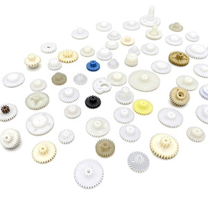 Engrenages en nylon moulés par injection Shunjie, module 0,5, pignon en plastique de précision pour accessoires de construction de modèles, jouets, transmission - Product Image 1