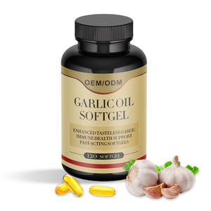Precio al por mayor Suplemento sanitario Gel suave Alicina Cápsula Aceite de ajo Cápsulas de gel blando para esterilización - Product Image 6