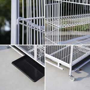 Venta al por mayor de <span class=keywords><strong>metal</strong></span> perro gato cría Perrera de alta calidad jaulas para mascotas pequeña jaula para gatos grandes de interior - Product Image 2