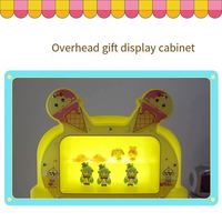 Nouvelle machine à griffes Mega Mini créative, grue d'arcade à monnayeur pour animaux en peluche et poupées en peluche, jouet et jeu en plastique durable