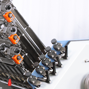 Mesin lipat kertas otomatis A1 pokok dan buku Majalah Z lipat <span class=keywords><strong>200</strong></span> lembar kertas Ecg untuk Cardiograph Recor - Product Image 2