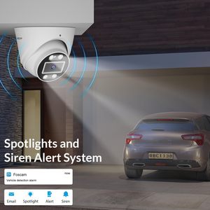 Foscam 4k 8MP PoE an ninh Hệ thống camera 2TB HDD 8 kênh NVR 4 cái có dây IP máy ảnh cho FNA108E-T4-2T ngoài trời - Product Image 2