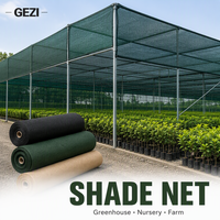 Filet d'ombrage agricole pour serre, protection des cultures, gris/noir, 20% 25% 30% 75% 80%