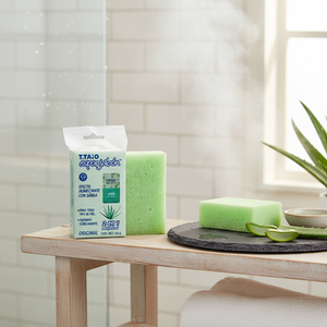 Esponjabon 2 en 1 Jabón y Esponja de Aloe Vera |   Herramienta de Baño Exfoliante y Limpiadora Corporal con Material de PE - Product Image 3