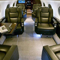 Tapis d'avion de luxe épais en polypropylène tissé à la machine HJ, résistant au feu, avec envers antidérapant et poils longs