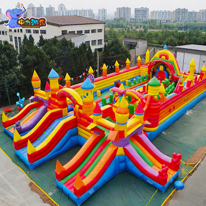 Château gonflable de grande taille pour l'extérieur, trampoline, parc de jeux gonflable, château gonflable pour sauter - Product Image 4