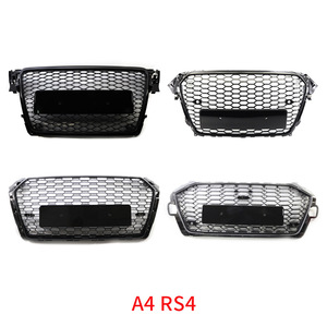Grille de pare-chocs avant nid d'abeille Audi A3 RS3, remplacement en plastique ABS, version européenne - Product Image 2