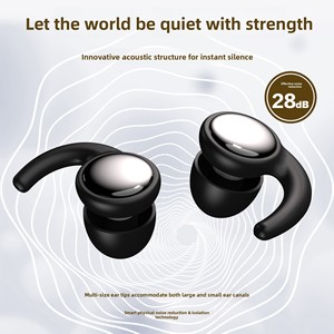 Bouchons d'oreille professionnels en silicone de qualité médicale à conception en boucle haute fidélité pour événements de concerts en direct avec conception en boucle CE - Product Image 2