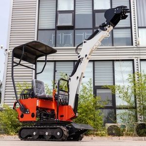 Suministro de 800 kg para Miniexcavadora HT08, Profundidad de Excavación de 1300 mm, Excavadora Compacta con Caja de Cambios, PLC y Rastrillo - Product Image 6