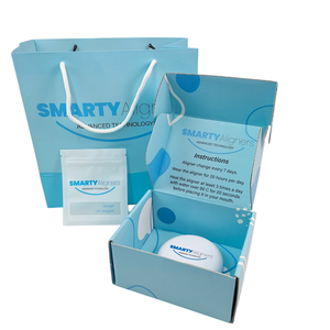 Scatola Personalizzata per Allineatori Ortodontici Trasparenti, Confezione Magnetica Rigida in Cartone per Laboratorio Dentistico - Product Image 2