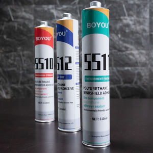 Keo dán kính chắn gió Polyurethane đen độ nhớt cao Boyou 5511 và chất bịt kín <span class=keywords><strong>PU</strong></span>, chất bịt kín Poliuretano - Product Image 6