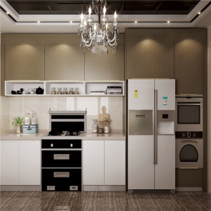 Ý Hiện Đại Đảo Lớn Nội Thất Tủ Bếp Với Cửa Kính - Product Image 5