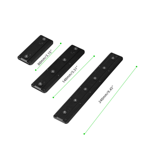 FANAUE Key Mod Rail Trípode Adaptador de cabeza de bola Compatible con Arca para Swiss RRS Dovetail Safety Stop Tornillos y soportes - Product Image 4