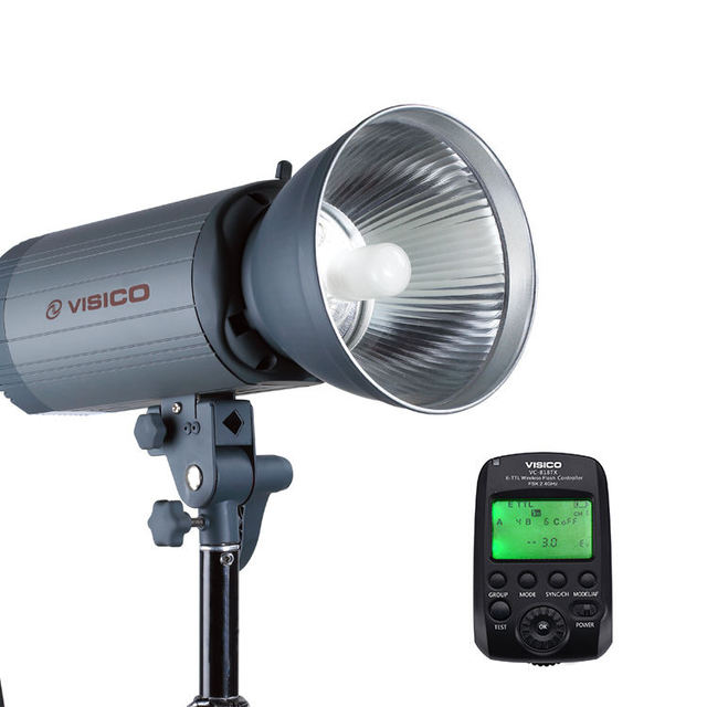 VISICO 400W 220V High Speed Photography Studio Lighting Strobe Studio Flash Light