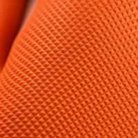 Gants en nitrile orange taille L, antidérapants, pour réparation automobile, mécaniciens, résistants aux produits chimiques et à l'huile, compatibles écrans tactiles, sans poudre, VIKTEC