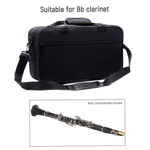 Estuche para clarinete Bb Gig Bag Mochila Caja Resistente al agua 600D Acolchado de algodón de espuma con correa de hombro individual ajustable - Product Image 3
