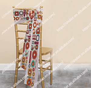 LOGO di Design tradizionale etiopico personalizzato banchetto di nozze decorazione dell'hotel Set di prua fiore con nastro di cravatta - Product Image 6