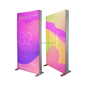 Led quảng cáo lightbox đứng triển lãm khung nhôm với 80 mét căng thẳng vải triển lãm thương mại triển lãm gian hàng hiển thị - Product Image 2