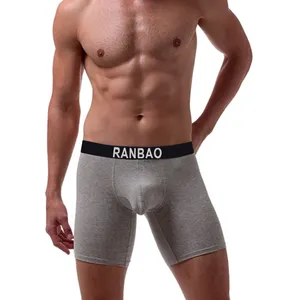 Boxer a vita bassa dal Design unico all'ingrosso slip traspiranti slip in cotone moda slip in cotone da uomo slip intimo da uomo