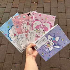 Kapilarabu kuromi <span class=keywords><strong>A5</strong></span> cuộn dây máy tính xách tay 50 trang xoắn ốc ràng buộc phim hoạt hình Workbook bán buôn giấy bìa kích thước A3 - Product Image 4