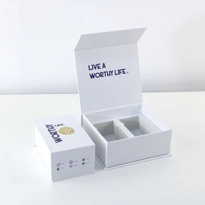 กล่องแม่เหล็กพิมพ์โลโก้ตามสั่ง กล่องกระดาษแข็งสำหรับขวด - Product Image 2