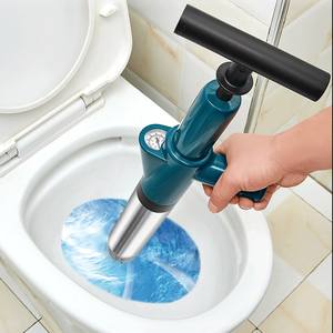 Desatascador de inodoro potente <span class=keywords><strong>para</strong></span> baño, émbolo de alta presión con potencia de aire - Product Image 5