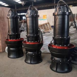 Submersible Axial Flow <b>Pump</b> High Lift Vertical Sled Type Submersible Flood Control Drainage Emergency Flood Control <b>Pump</b> - Product Image 5