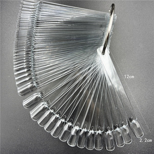 Пластиковая экологичная современная палитра для нейл-арта, 50 цветов, квадратная, для демонстрации и практики нанесения жидкого лака, образец-сэмпл - Product Image 4