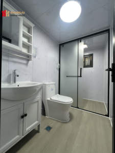 Système solaire complet Maison modulaire de luxe en conteneur avec canapés Piscine Dôme Caractéristiques mobiles Préfabriqués Autres maisons - Product Image 6