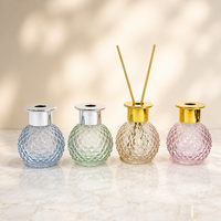 Bouteille vide en gros pour diffuseur à bâtonnets 50ml 100ml 150ml 250ml avec bouchon en caoutchouc anti-fuite et logo personnalisé