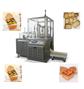 Xuanhai tự động giấy kraft Hộp Ăn Trưa làm máy động cơ động cơ PLC lõi thực phẩm carton các tông hình thành máy đóng gói - Product Image 1