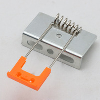 Resortes de torsión de acero inoxidable personalizados para focos LED industriales, clips de iluminación empotrada con capacidad de carga de 85 lb