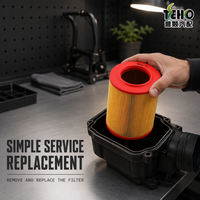 Filtre à air pour moteur de moto, VTT, UTV, tricycle, élément de remplacement pour l'entretien régulier des véhicules