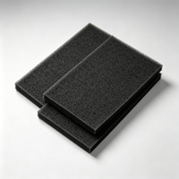 Feuilles de mousse PU noire souple |   Inserts en mousse d'emballage en polyuréthane sur mesure