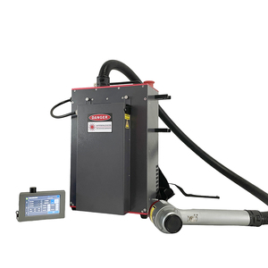 Machine de nettoyage au laser à fibre portative, machine de décapage de la rouille au laser, machine de décapage de la peinture, de l'huile et de l'oxyde, nettoyage des surfaces métalliques - Product Image 5