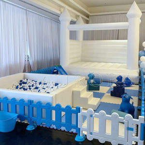 Equipo <span class=keywords><strong>de</strong></span> juego suave para interiores personalizable para niños <span class=keywords><strong>Piscina</strong></span> <span class=keywords><strong>de</strong></span> bolas <span class=keywords><strong>de</strong></span> <span class=keywords><strong>Casa</strong></span> <span class=keywords><strong>de</strong></span> rebote blanca colorida para <span class=keywords><strong>alquiler</strong></span> <span class=keywords><strong>de</strong></span> fiestas en centros comerciales - Product Image 4