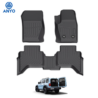 Accessoires de voiture Tapis intérieur Rhd Lhd 3D Deep Dish Foot Trunk Boot Car Mat Tpe Floor Mat For Tank300 2024 Tank 300 SUV Matting