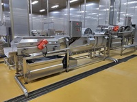 Grote schaal elektrische automatische machine voor de verwerking van groenten en fruit met voedselsterilisator, nieuw